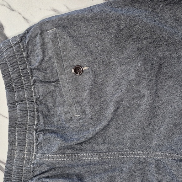 J. Crew 6" Dock Shorts Elastic Waist Chambray Blue, Small - Picture 6 of 7